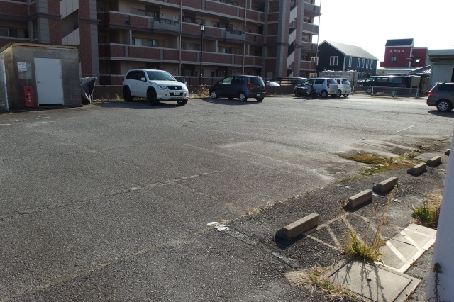 ジャンティの駐車場