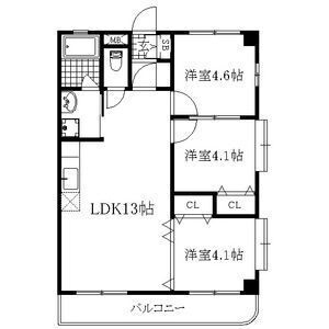 ジャンティの間取り