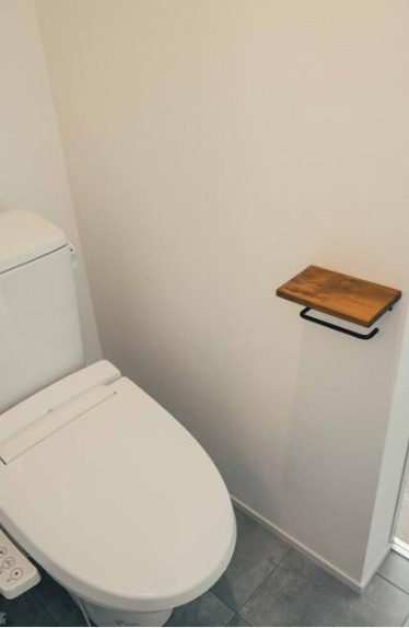 サンタンス　敷金礼金0　南西向き　宅配BOXのトイレ