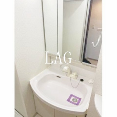【洗面所】 | ル・リオン八広ＧＲＡＮＤ－ＣＯＵＲＴ | 洗面台です。