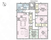 CRADLE GARDEN 加須市水深第3　新築戸建　全8棟　5号棟の画像