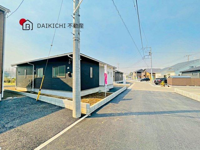 【前面道路含む現地写真】 | CRADLE GARDEN 加須市水深第3　新築戸建　全8棟　5号棟