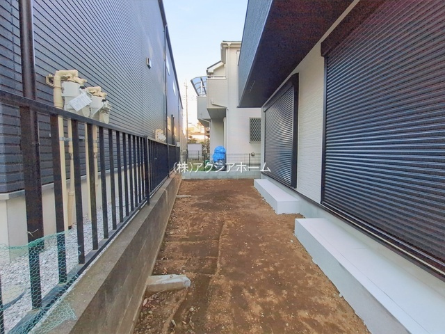所沢市北中1丁目・全1棟　新築一戸建　～LDK18帖～の庭|2026年1月15日撮影