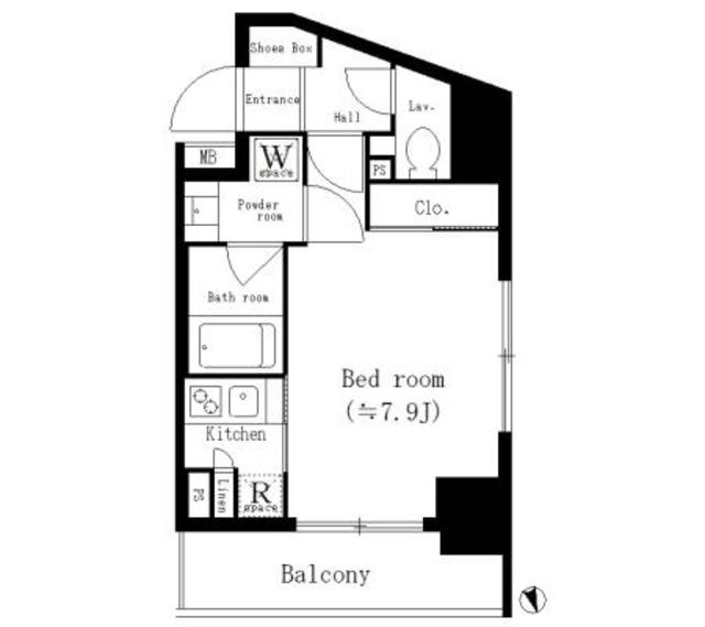 パークキューブ新板橋の間取り