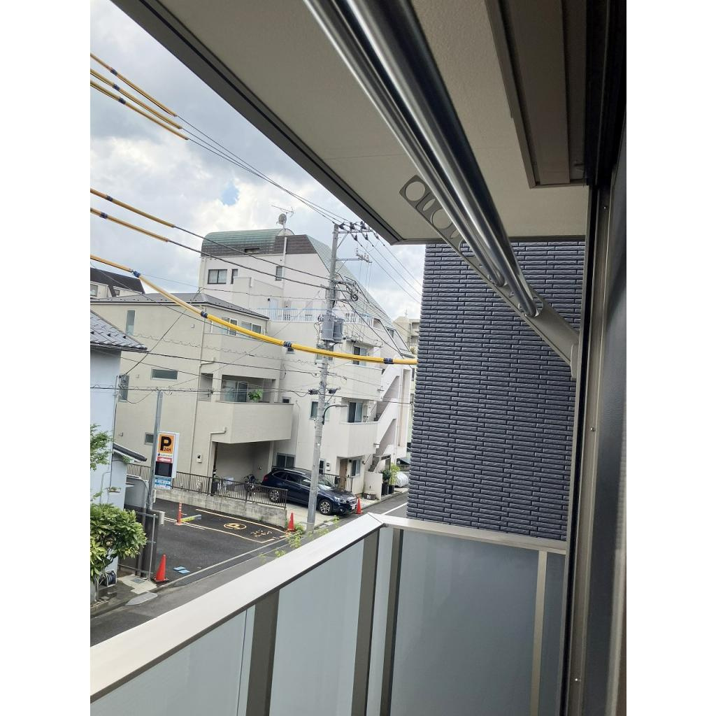 北新宿戸建のバルコニー