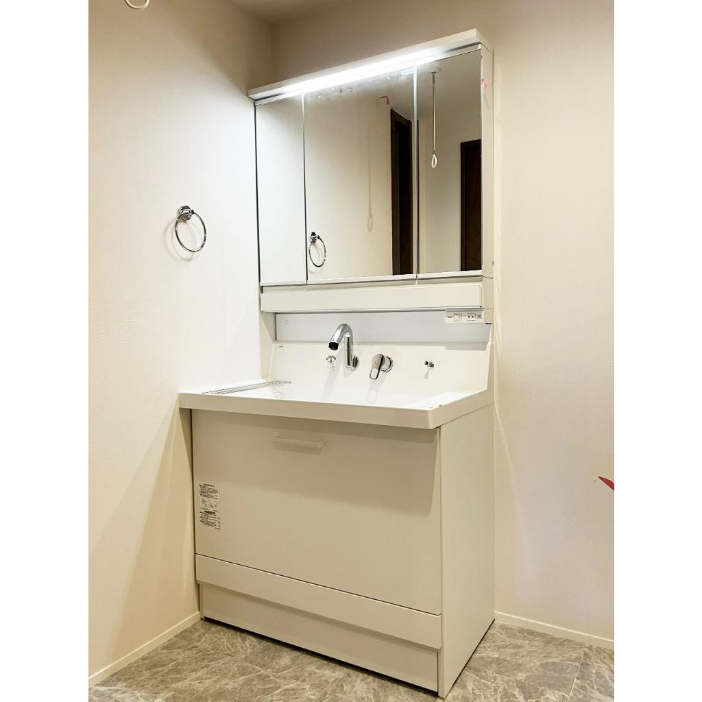 北新宿戸建の洗面所