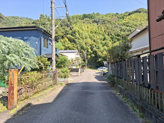 売土地　静岡市葵区瀬名６丁目の前面道路含む現地写真|緑豊かな静かで落ちついた場所です