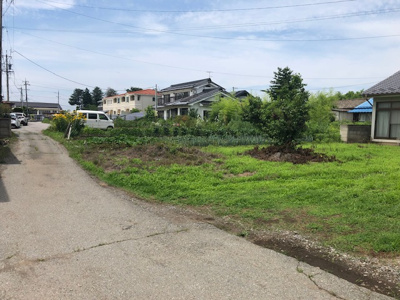 【前面道路含む現地写真】 | 佐久市岩村田上ノ城リフォーム住宅