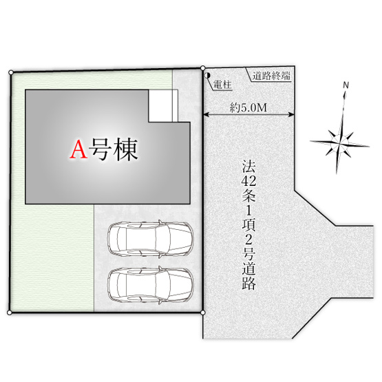 【区画図】 | ご家族様のプライベート空間が確保できる素敵な間取りです。また敷地ゆったりですので、おうち時間を楽しむのにもぴったりですね♪
