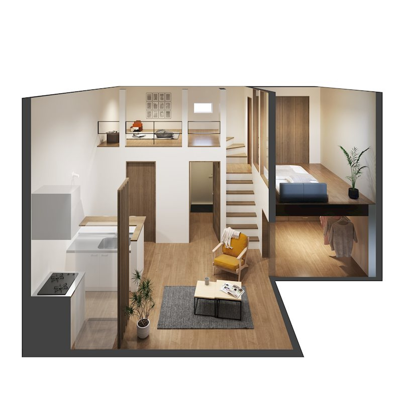 熊本市中央区琴平２丁目のアパート