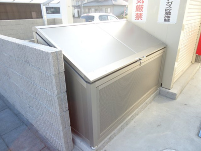 【その他共用部分】 | D-room椿 | 敷地内ゴミ置場