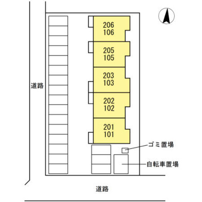 【区画図】 | D-room椿
