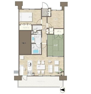 【間取り】 | Dグラフォートレイクタウン　Ｄ館 | ◆3LDK　◆専有面積：72.90㎡　