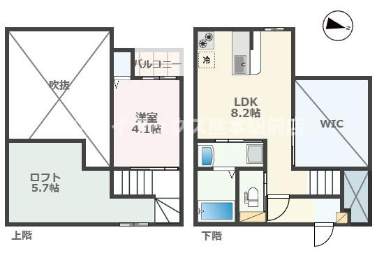 ADC琴平ブルクの間取り