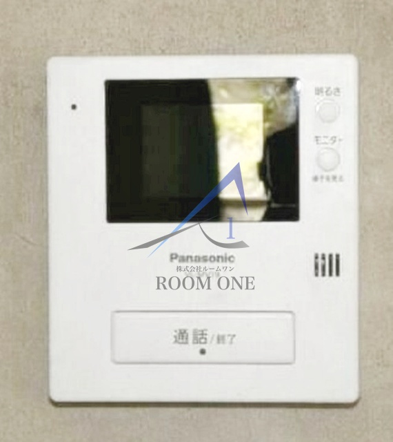 パークヒルズ田園調布のセキュリティ|モニター付インターホンです。