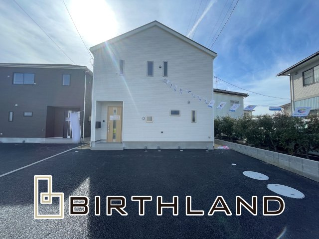 新築戸建・新築建売　本宮市仁井田字糀壇【耐震+制震】五百川小・本宮二中の外観|おかげさまでご成約致しました