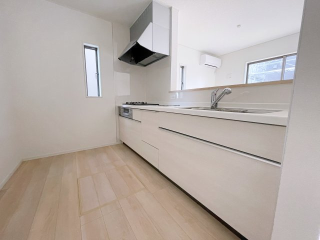 新築戸建・新築建売　本宮市仁井田字糀壇【耐震+制震】五百川小・本宮二中の独立洗面台|【同社施工例】