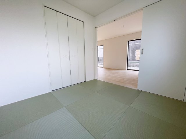 新築戸建・新築建売　本宮市仁井田字糀壇【耐震+制震】五百川小・本宮二中の和室|【同社施工例】