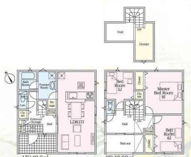 【区画図】 | CRADLE GARDEN 加須市水深第3　新築戸建　全8棟　7号棟