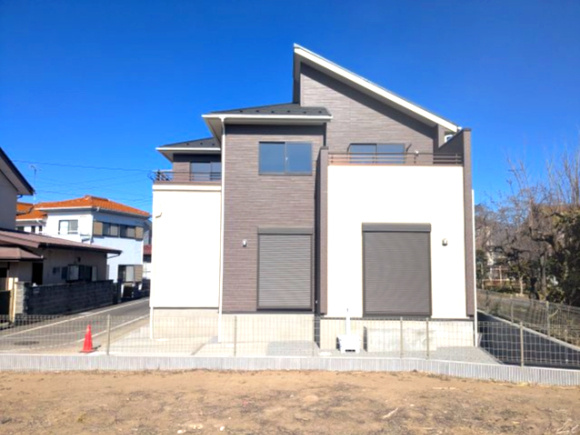 新築戸建　下小塙町の外観|きれいな外観です