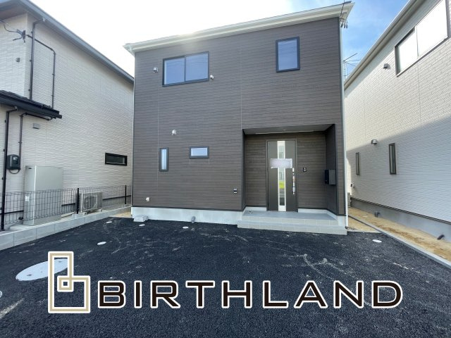 新築戸建・新築建売　本宮市仁井田字糀壇【耐震+制震】五百川小・本宮二中の外観|【2号棟】2026.2月完成予定です！