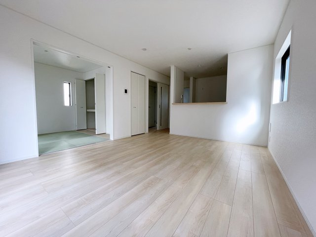 新築戸建・新築建売　本宮市仁井田字糀壇【耐震+制震】五百川小・本宮二中のキッチン|【同社施工例】