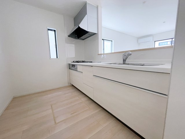 新築戸建・新築建売　本宮市仁井田字糀壇【耐震+制震】五百川小・本宮二中の独立洗面台|【同社施工例】