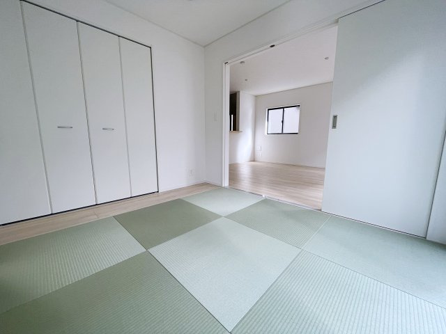 新築戸建・新築建売　本宮市仁井田字糀壇【耐震+制震】五百川小・本宮二中の和室|【同社施工例】