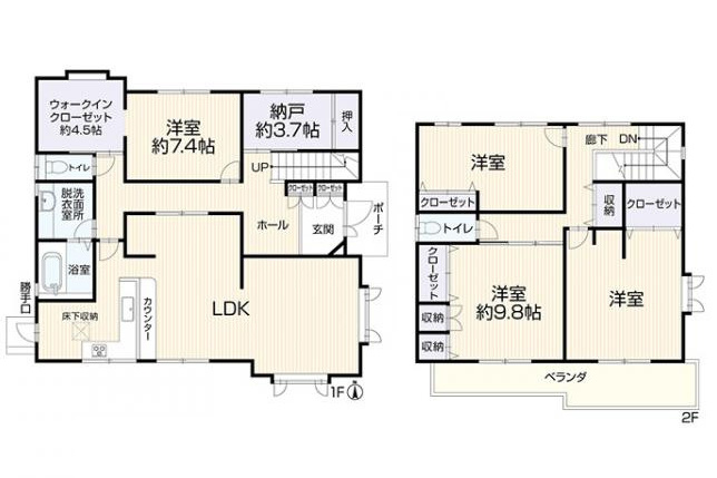 リフォーム住宅　日野南８丁目の間取り|間取り