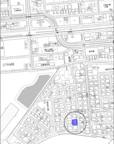 リフォーム住宅　日野南８丁目の地図