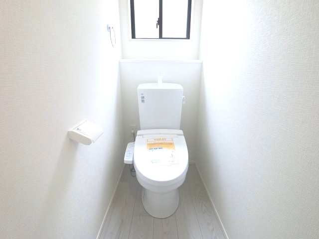 鳥栖市平田町2期　1号棟のトイレ|トイレもきれいです