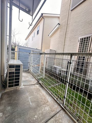 サンシャイン茨木のバルコニー