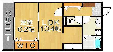 BOX 福大通りの間取り