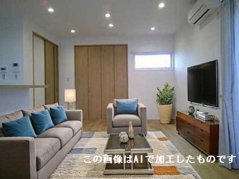 安芸郡府中町宮の町４丁目の居間・リビング