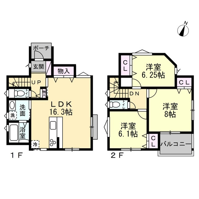 安芸郡府中町宮の町４丁目の間取り