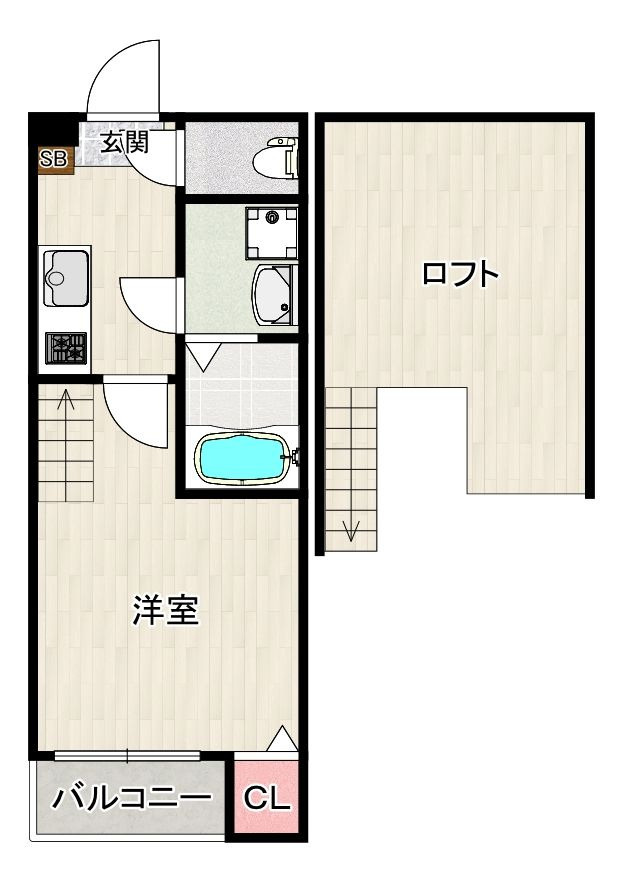 ルナソルミラの間取り