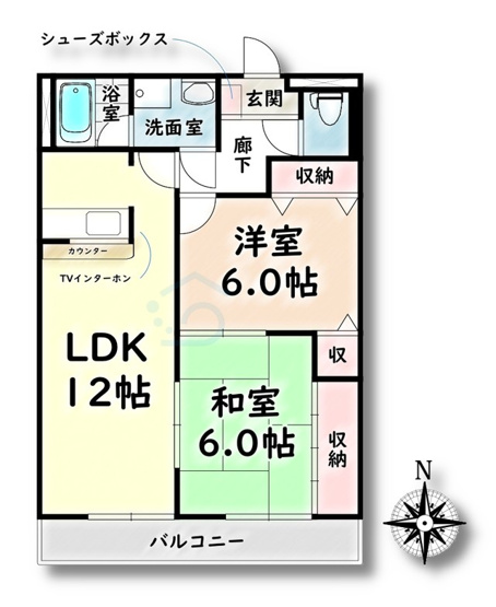 【間取り】 | リバーサイド雅【名古屋市賃貸・RC造】