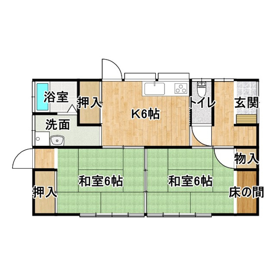 【間取り】 | 海南町一戸建