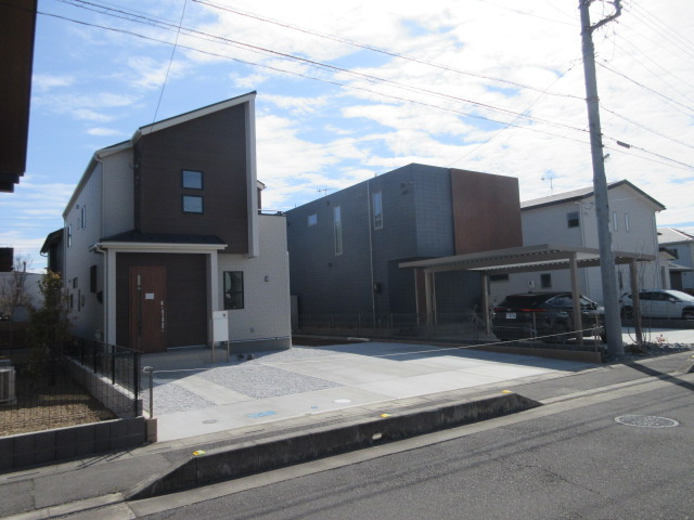 【仲介手数料無料】新築戸建　深谷市国済寺67-6（全1棟）の前面道路含む現地写真