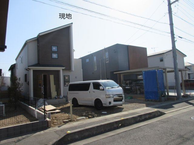 【仲介手数料無料】新築戸建　深谷市国済寺67-6（全1棟）の前面道路含む現地写真