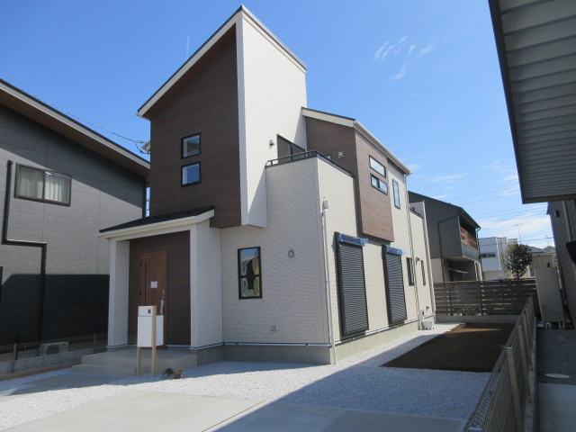 【仲介手数料無料】新築戸建　深谷市国済寺67-6（全1棟）の前面道路含む現地写真