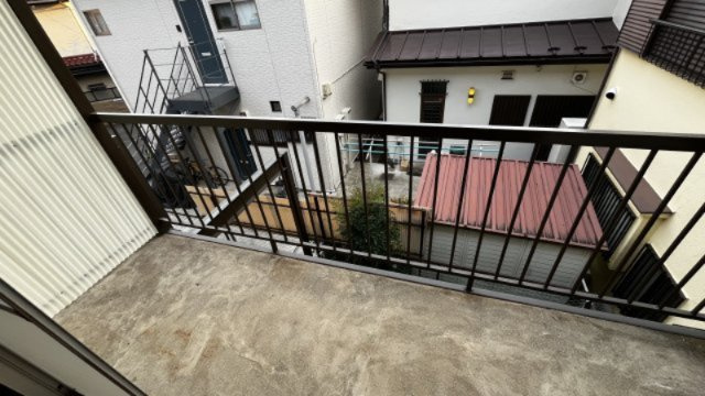 明風館のバルコニー