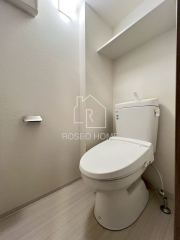 クレストコート靭公園のトイレ