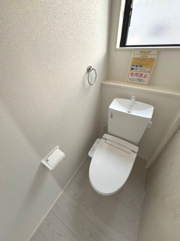 鳥栖市鎗田町2期　1号棟のトイレ