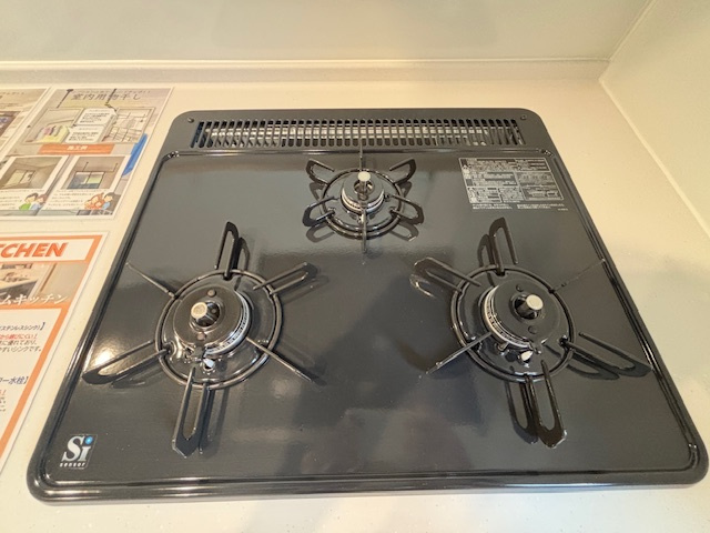 鳥栖市鎗田町2期　1号棟の設備|コンロ