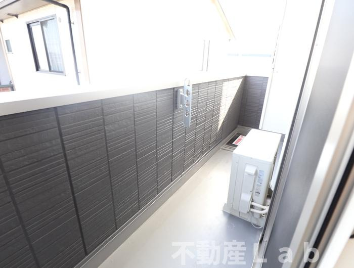 グランカーサはません　A棟のバルコニー