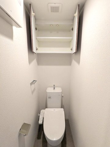 S-RESIDENCE ASAKUSA ディバースのトイレ|洗面室と独立した温水洗浄便座です