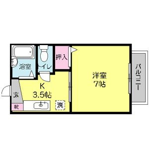 エミナンス福大前の間取り