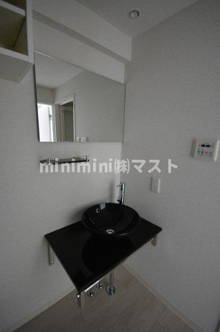 アプリーレ京町堀の洗面所