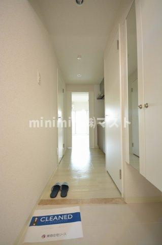 アプリーレ京町堀の玄関